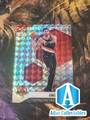 Enes Kanter 2020-21 Panini Mosaic #120 Silver Prizm Trailblazers